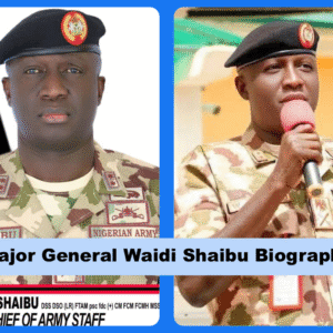 Major General Waidi Shaibu Biography