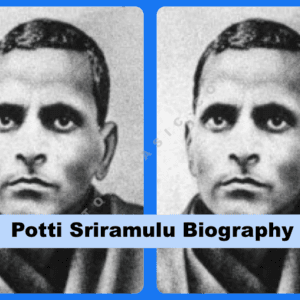 Potti Sriramulu Biography