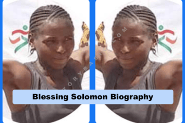 Blessing Solomon Biography